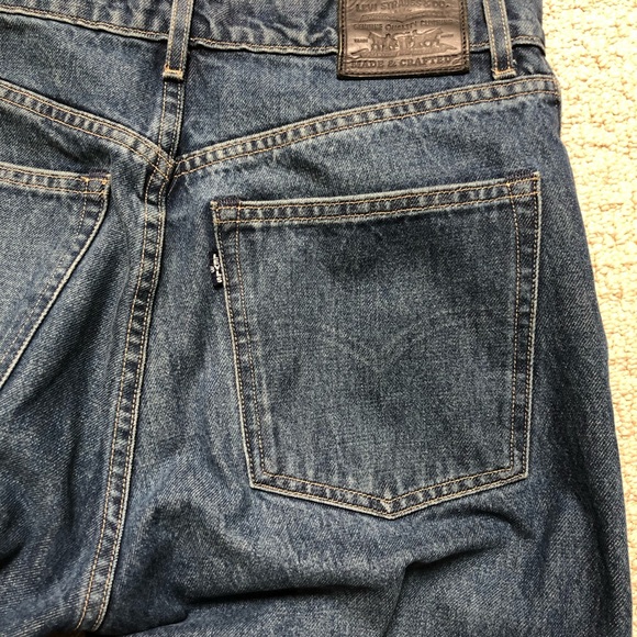 Levi’s made & crafted barrel crop jeans size 27 - Picture 6 of 8